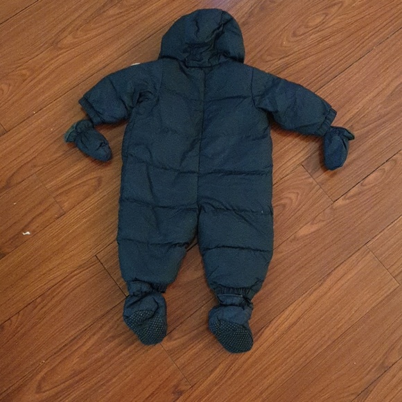 Baby Gap Down puffer snowsuit w. fleece - Picture 6 of 8